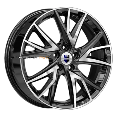 K&K 6,5x18/5x112 ET43 D66,6 Кайлас (КС1054) Алмаз черный