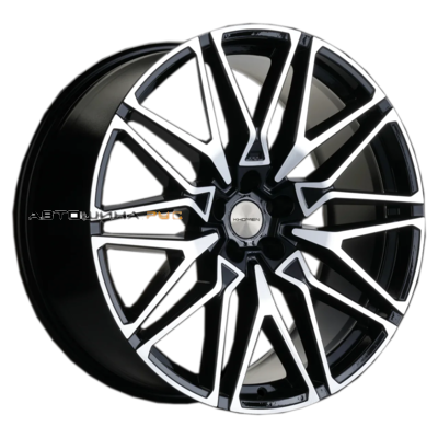 Khomen Wheels 9,5x21/5x112 ET30 D66,6 KHW2103 (X5/X6/X7 доп.) Black-FP