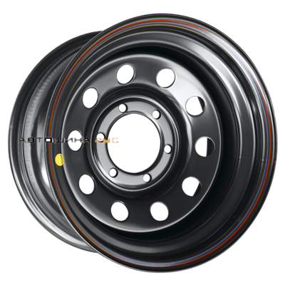 Off-Road Wheels 8x17/6x139,7 ET10 D110 Тойота Ниссан Черный
