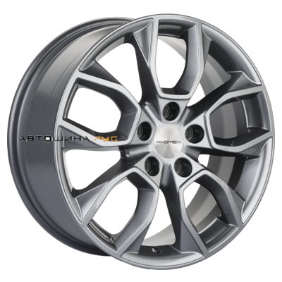 Khomen Wheels 7x17/5x110 ET46 D63,3 KHW1713 (Changan CS35 Plus) Gray