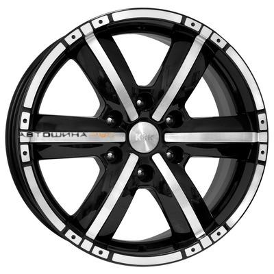 K&K 8x18/6x139,7 ET25 D106,1 Окинава (КС469) Алмаз черный КС469