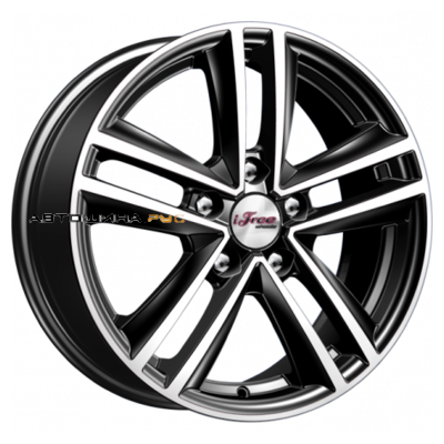 iFree 6,5x16/5x112 ET40 D57,1 Катар (КС885) Блэк Джек