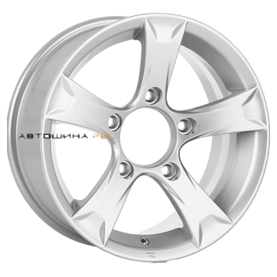 K&K 6,5x15/5x139,7 ET30 D98 Триал (КС621) Сильвер