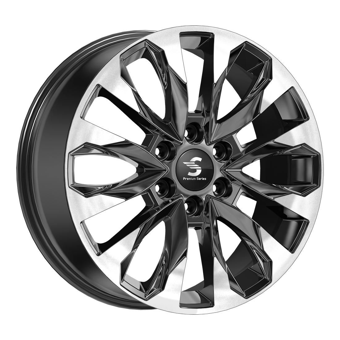СКАД Premium  КР007 (20Haval H9)  8,0\R20 6*139,7 ET42  d75,1  Diamond Black Gris  [82169]  <Ш>  Fb max 965 kg