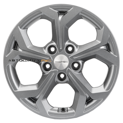 Khomen Wheels 6,5x16/5x114,3 ET43 D67,1 KHW1606 (Huyndai/Kia) Gray