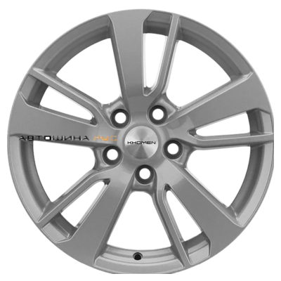 Khomen Wheels 7x17/5x114,3 ET37 D66,5 KHW1704 (Jolion) F-Silver-FP