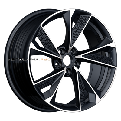 INCH 8x18/5x112 ET30 D66,45 ULF-R39P Black Machine Face (ZJH) FlowForming
