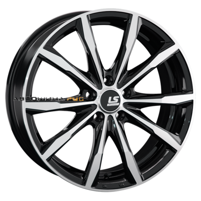 LS FlowForming 8x19/5x108 ET45 D63,3 RC38 BKF (конус)