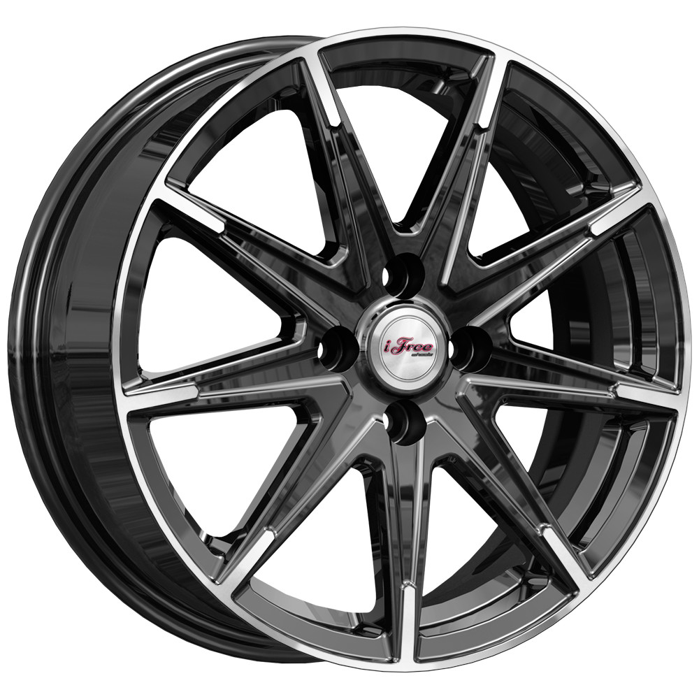 iFree Хит 6x16/4x100 ET45 D60.1 Блэк_Джек