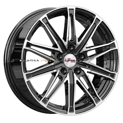 iFree 6,5x17/5x105 ET38 D56,6 Виар (КС1065) Блэк Джек