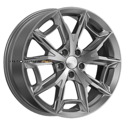 СКАД 7,5x19/5x114,3 ET40 D64,1 Паркер (КЛ382) Графит