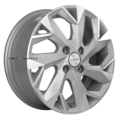 Khomen Wheels 6x15/4x100 ET45 D56,6 KHW1508 (Nexia) F-Silver-FP
