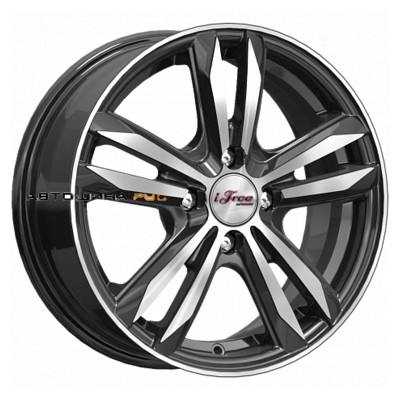 iFree 6x15/4x100 ET50 D60,1 Маскот (КС870) Блэк Джек