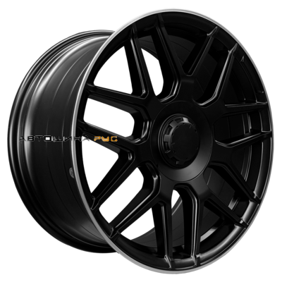 PDW 9,5x19/5x112 ET42 D66,6 L5424 Semi Matt Black+Machine Lip (PDW)