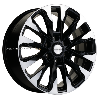 Khomen Wheels 8x20/6x139,7 ET35 D78,1 KHW2010 (Nissan Patrol) Black-FP
