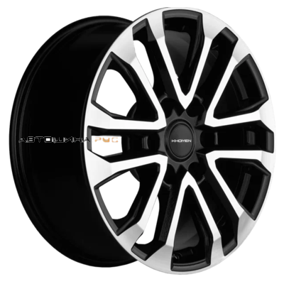 Khomen Wheels 7,5x18/6x139,7 ET42 D75,1 KHW1805 (Haval H9) Black-FP