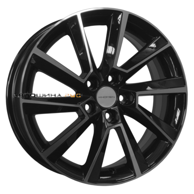 Khomen Wheels 6x16/5x110 ET50 D67,1 KHW1604 (BAIC U5 Plus) Black-FP