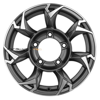 Khomen Wheels 5,5x15/5x139,7 ET5 D108,1 KHW1505 (Jimny) Gray-FP