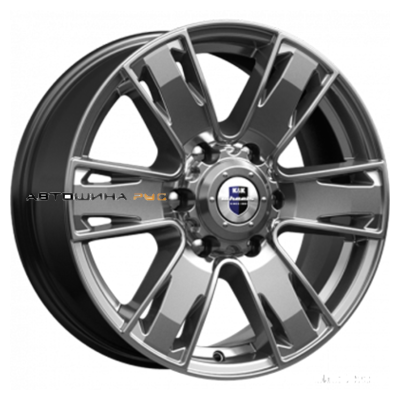 K&K 7x17/6x139,7 ET38 D100,1 Севенна-оригинал (КС726) Дарк платинум