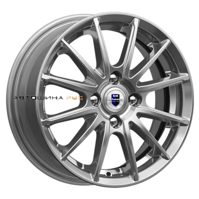 K&K 5,5x14/4x100 ET40 D54,1 Квант (КС960) Дарк платинум