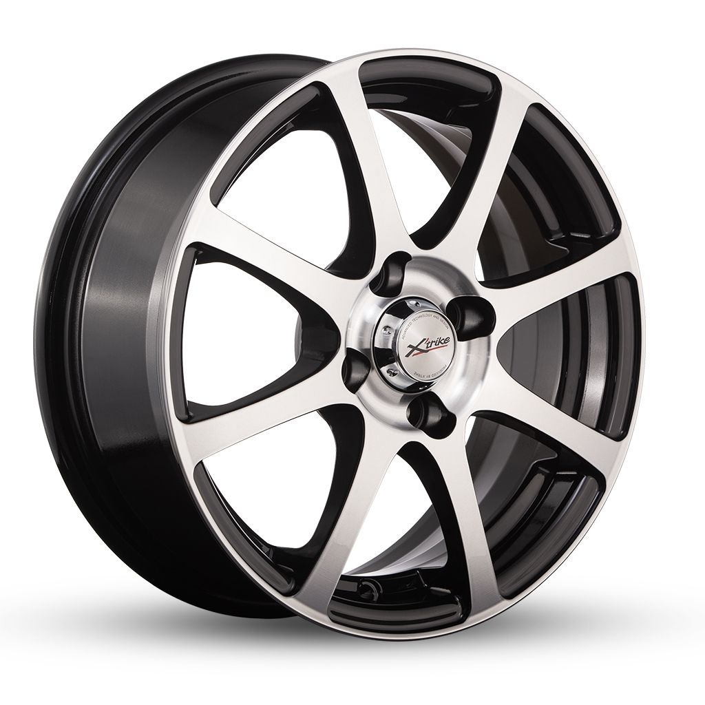 Xtrike X'trike  X-114М  5,5\R14 4*100 ET45  d67,1  BK/FP  [30602AX]  Fb max 480 kg