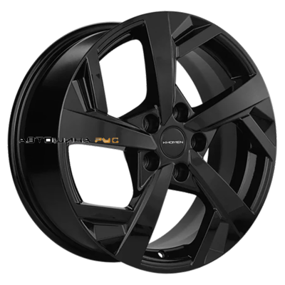 Khomen Wheels 7x17/5x114,3 ET37 D66,5 KHW1712 (Jolion) Black