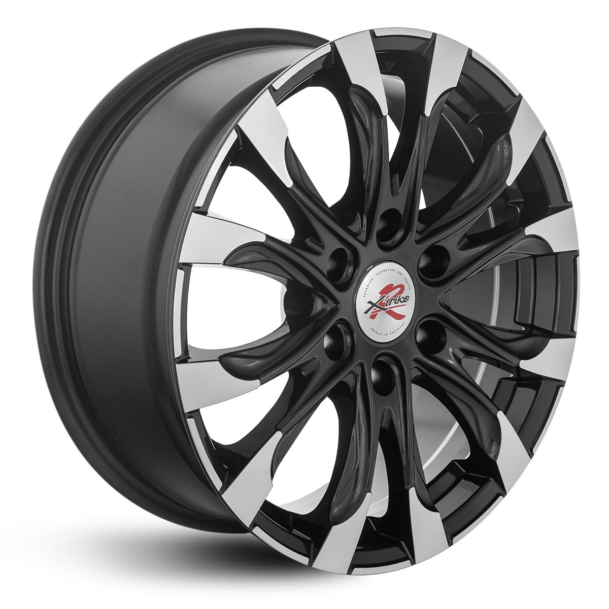 XtrikeRST X'trikeRST  Toyota  Prado  R118  7,5\R18 6*139,7 ET25  d106,1  BK/FP  [40655]  <Ш>  Fb max 800 kg