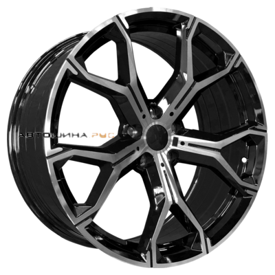 PDW 10,5x20/5x112 ET40 D66,6 5445 Gloss Black Machine Face (PDW)