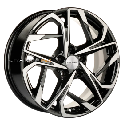 Khomen Wheels 7x17/5x108 ET45 D60,1 KHW1716 (Chery Tiggo 3/Tiggo 3 Pro) Black-FP