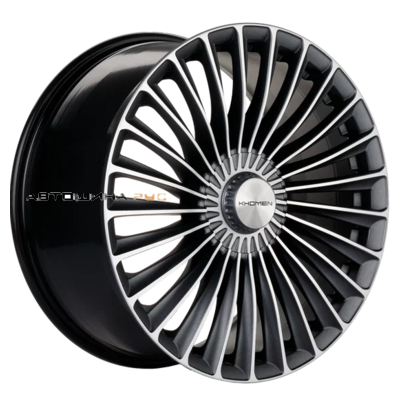 Khomen Wheels 9,5x20/5x112 ET38 D66,6 KHW2008 (Mercedes Rear) Gray-FP Matt