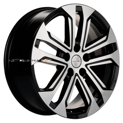 Khomen Wheels 7x18/5x108 ET33 D60,1 KHW1803 (OMODA C5) Black-FP