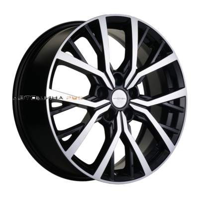 Khomen Wheels 7x18/5x112 ET45 D57,1 KHW1806 (Karoq) Black-FP