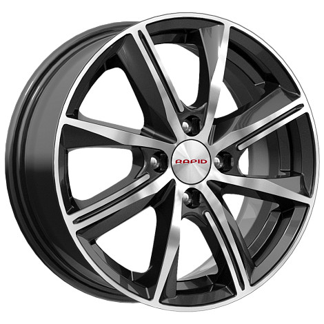 КиК Арнар-оригинал 6x15/4x100 ET40 D60.1 алмаз_черный_SK