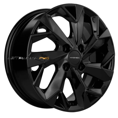 Khomen Wheels 6x15/4x100 ET46 D54,1 KHW1508 (Rio/Solaris) Black
