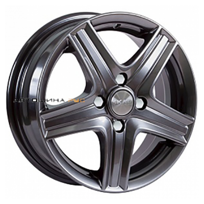 СКАД 5,5x14/4x98 ET38 D58,6 Магнум (КЛ160) Графит