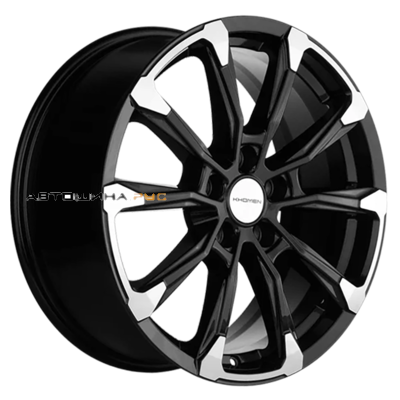 Khomen Wheels 7,5x18/5x110 ET40 D67,1 KHW1808 (Evolute i-Joy) Black-FP