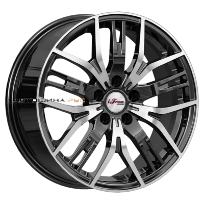 iFree 7x17/5x105 ET42 D56,6 Аскет (КС1072) Блэк Джек