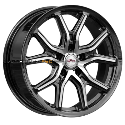 iFree 6,5x17/5x114,3 ET35 D67,1 Страйк (КС1080) Блэк Джек