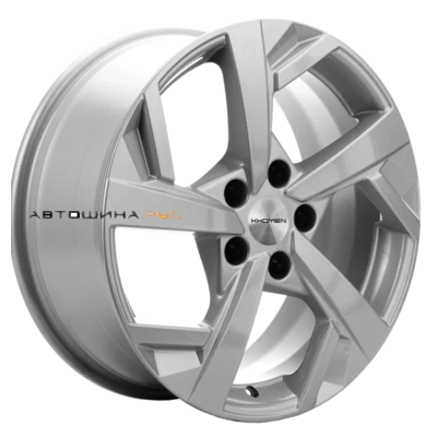 Khomen Wheels 7x17/5x108 ET40 D54,1 KHW1712 (Jac/Москвич 3) F-Silver