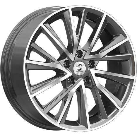 СКАДPremiumSeries Skad Premium Series KP010 7.5x18/5x108 ET36 D65.1 Diamond_gloss_graphite