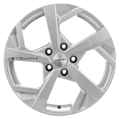 Khomen Wheels 7x17/5x114,3 ET45 D67,1 KHW1712 (CX-5/i40/X-Trail) F-Silver