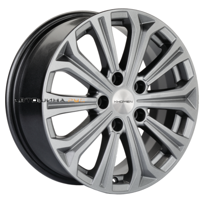 Khomen Wheels 6,5x16/5x114,3 ET47 D66,1 KHW1610 (Fluence/Juke) Gray