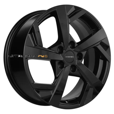 Khomen Wheels 7x17/5x110 ET45 D67,1 KHW1712 (DFM580) Black