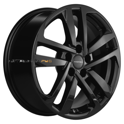 Khomen Wheels 6,5x16/5x100 ET39 D57,1 KHW1612 (Polo) Black