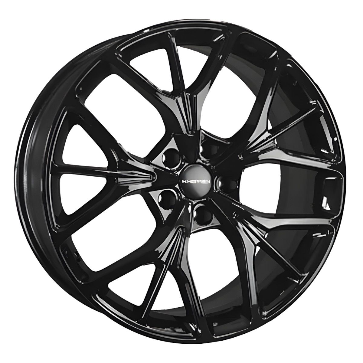 Khomen Wheels  KHW2012 (OMODA C5)  8,0\R20 5*108 ET33  d60,1  Black  [KHW201211BLK]  <С>  Fb max 680 kg