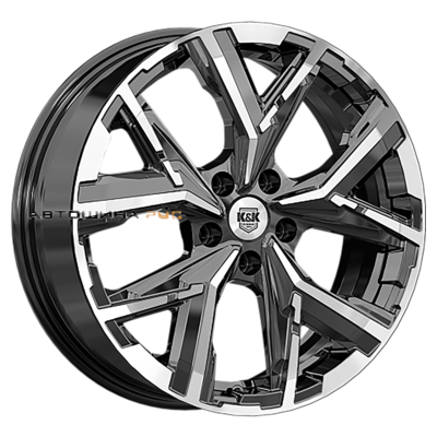K&K 6,5x18/5x108 ET33 D60,1 Айона (КС1169) Алмаз черный