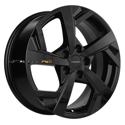 Khomen Wheels 7x17/5x114,3 ET53 D67,1 KHW1712 (Ceed) Black