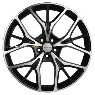 Khomen Wheels 8x20/5x108 ET46 D63,4 KHW2012 (Geely Monjaro (KX11)) Black-FP