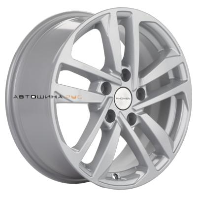 Khomen Wheels 6,5x16/5x114,3 ET40 D66,1 KHW1612 (Qashqai/Tiida) F-Silver