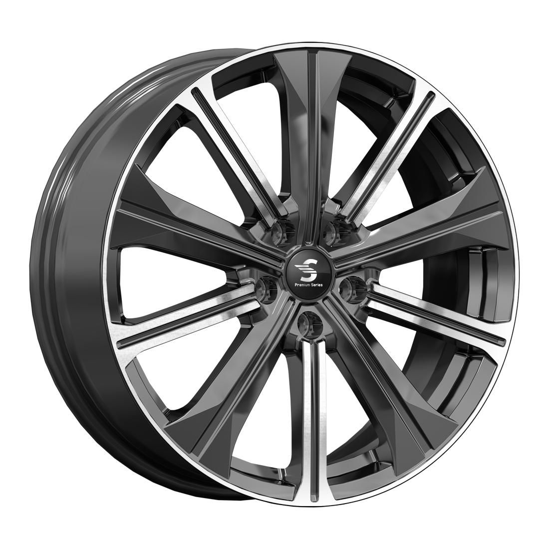 СКАД Premium  КР013 (19Tiggo 8 Pro)  7,0\R19 5*108 ET45  d60,1  Diamond Black Gris  [4210612]  <С>  Fb max 700 kg